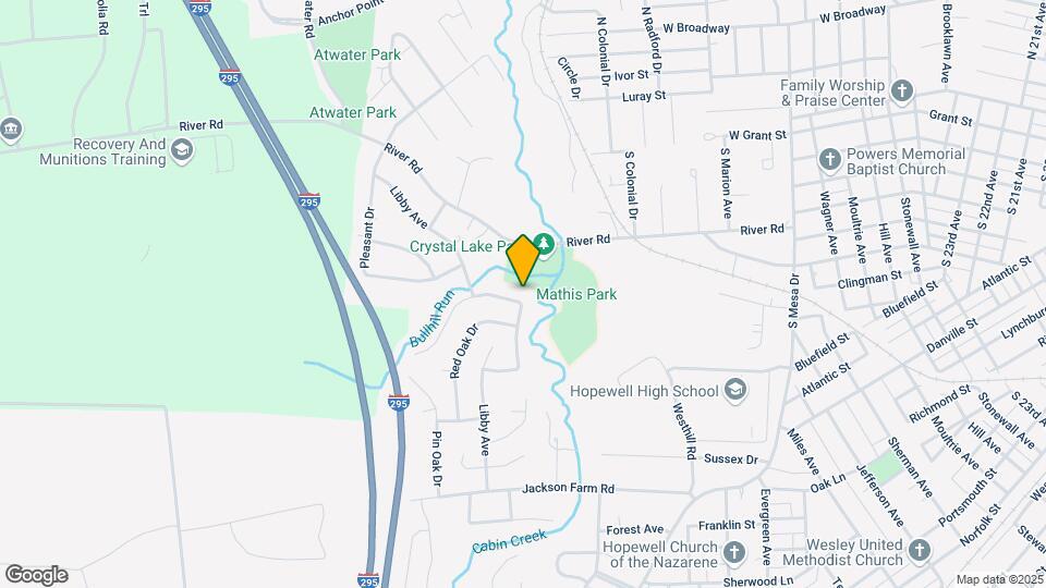 238 Bull Run Dr Map and Location Details