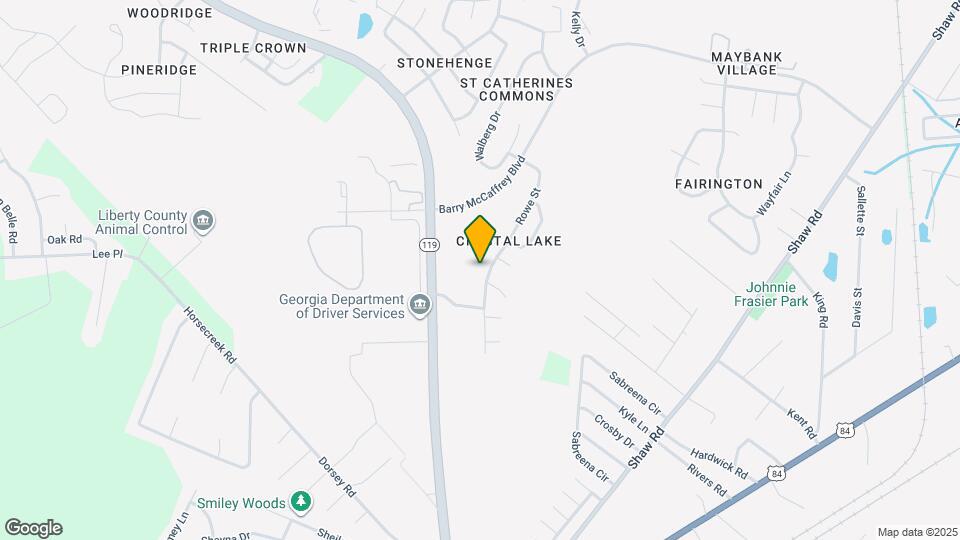 2350 Rowe St Map and Location Details