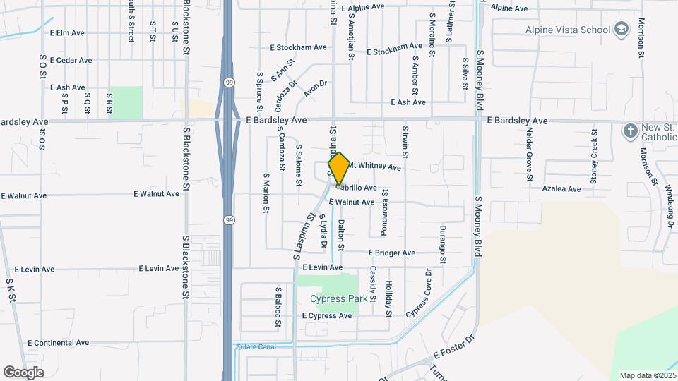 1671 Cabrillo Ave Map and Location Details