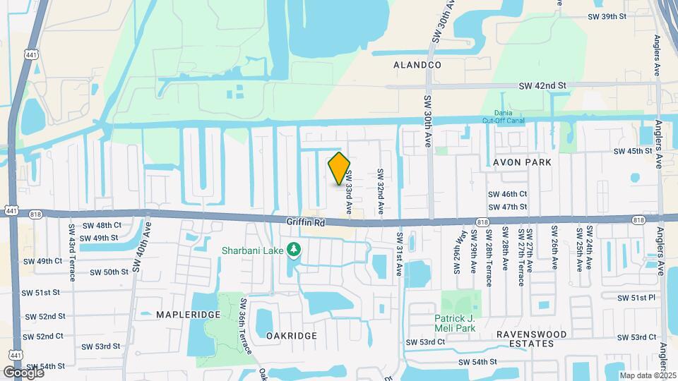 4655 SW 33rd Ave Map and Location Details