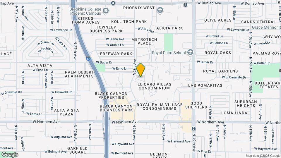 2256 W Laurie Ln Map and Location Details