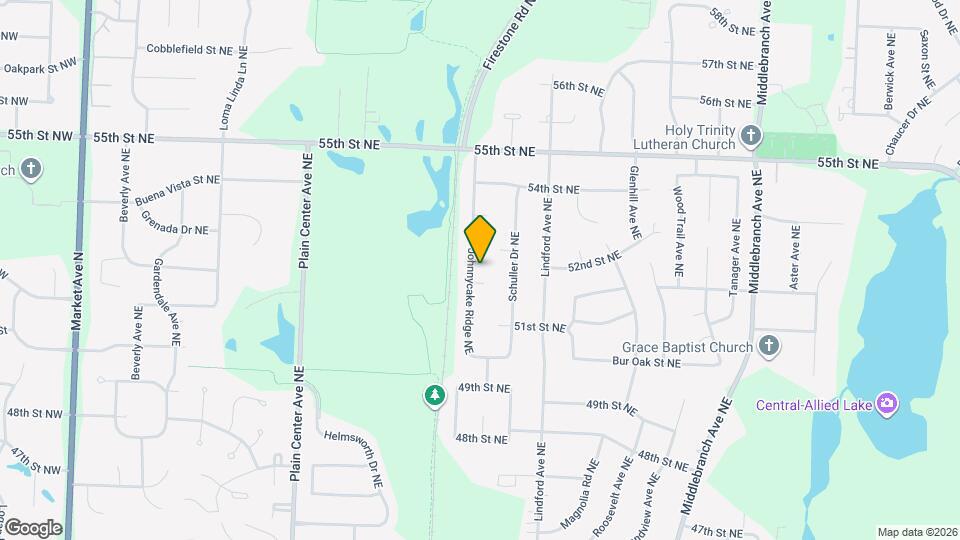 5162 Johnnycake NE Rdg Map and Location Details