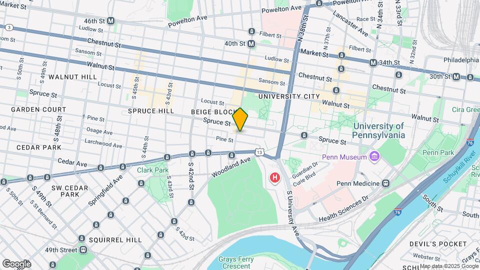 301 S 40th St Mapa y Detalles de la Ubicación