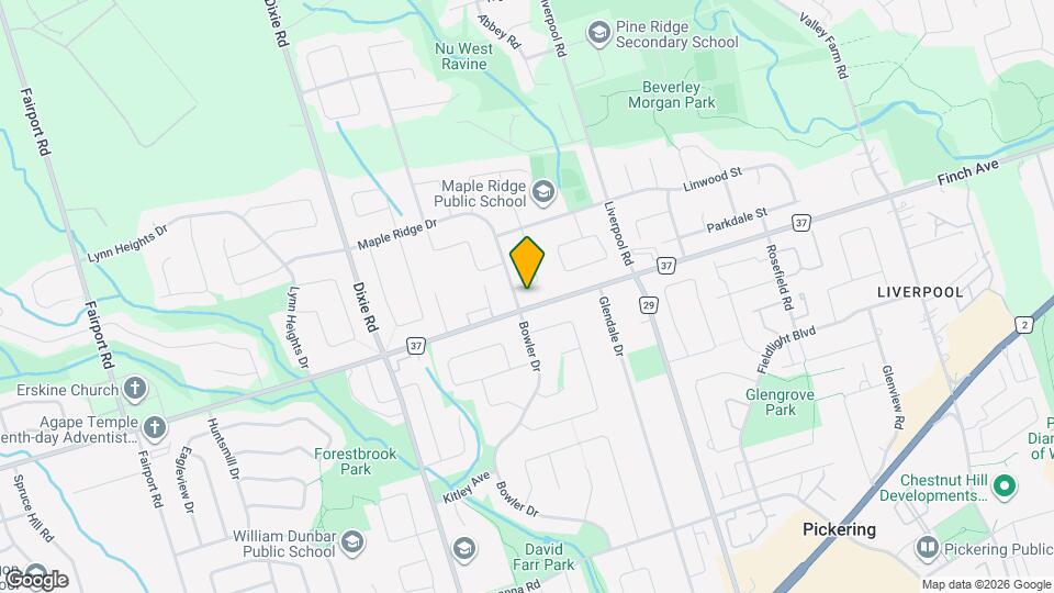 1211 Bridge Gate Crescent Map and Location Details