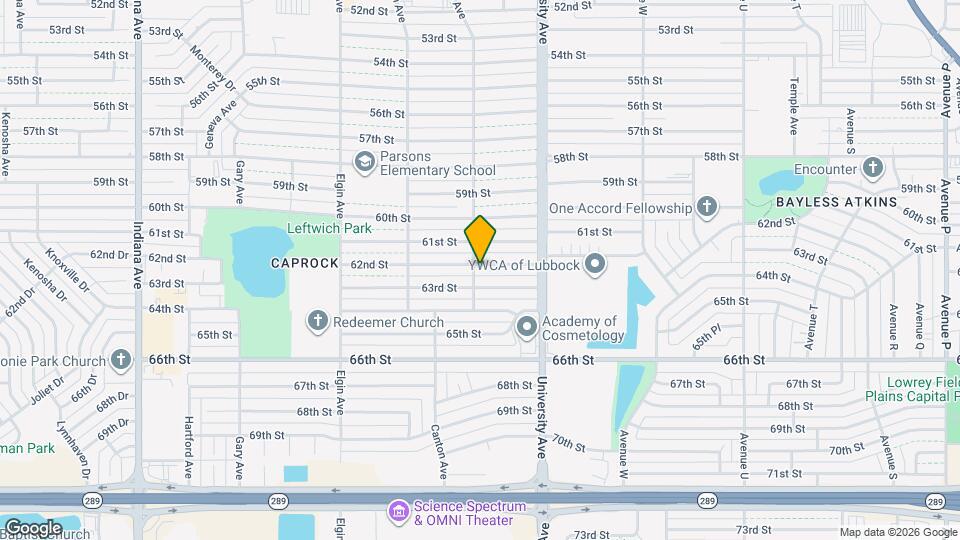 2525 62nd St Map and Location Details