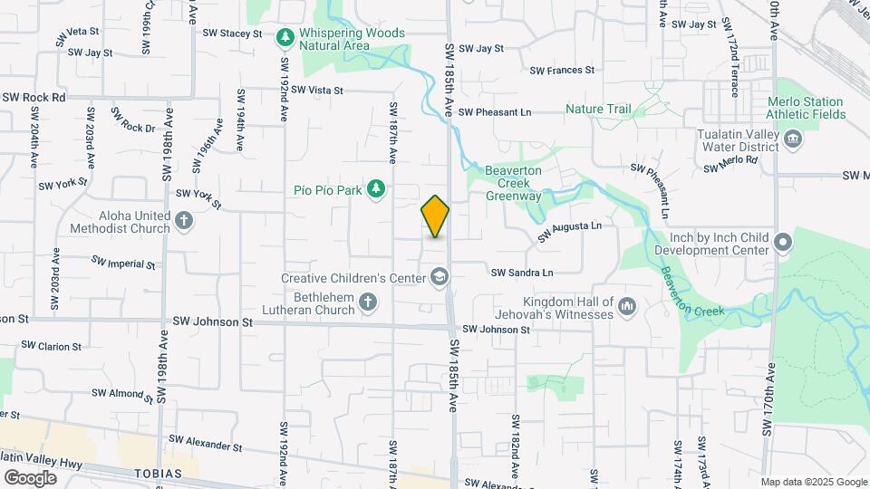 18549 SW Takena Ct Map and Location Details