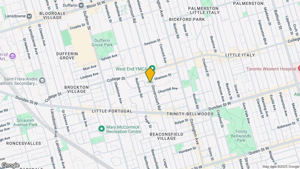 394 Dovercourt Rd Map and Location Details
