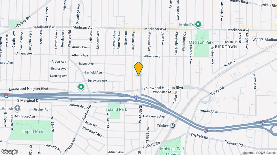 2196 Bunts Rd Map and Location Details