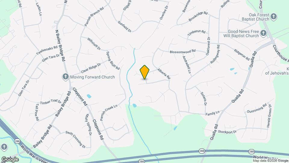 10200 Carol Anne Rd Map and Location Details