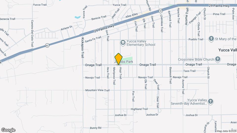 55585 Onaga Trail Map and Location Details