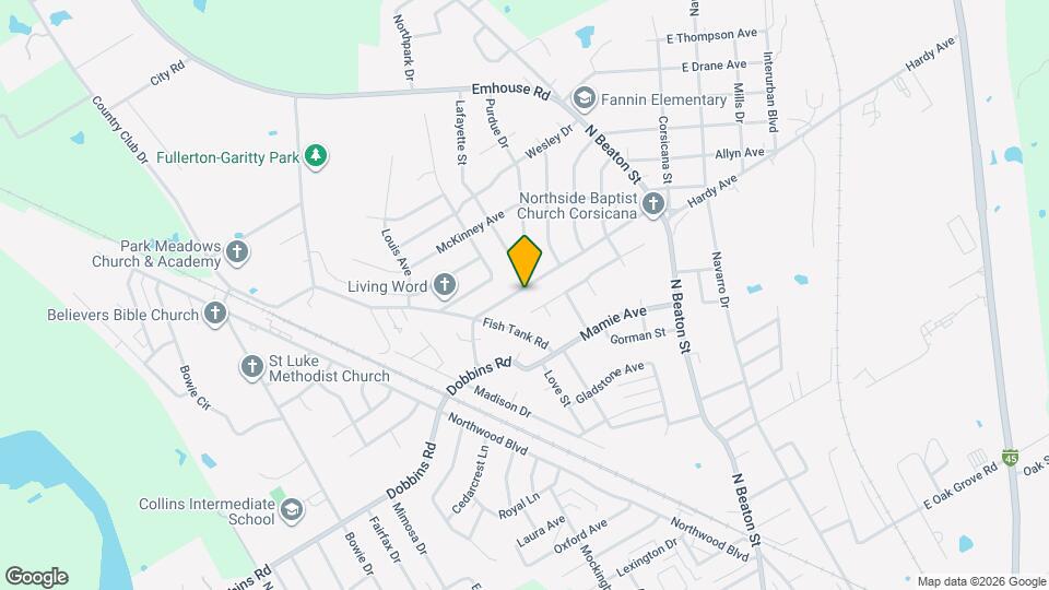 421 Forrest Ln Map and Location Details