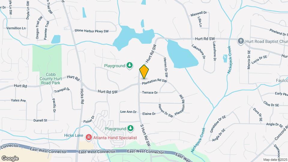 482 Plantation Rd SW Map and Location Details