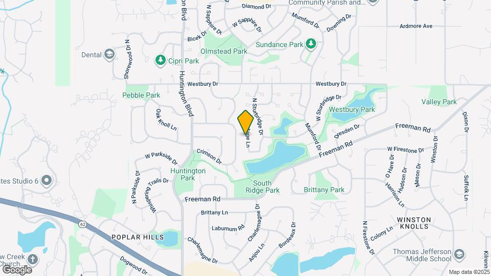 4210 Portage Ln Map and Location Details
