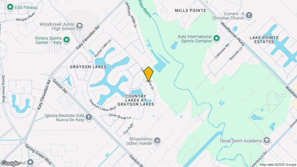 1510 Lake Grayson Dr Map and Location Details