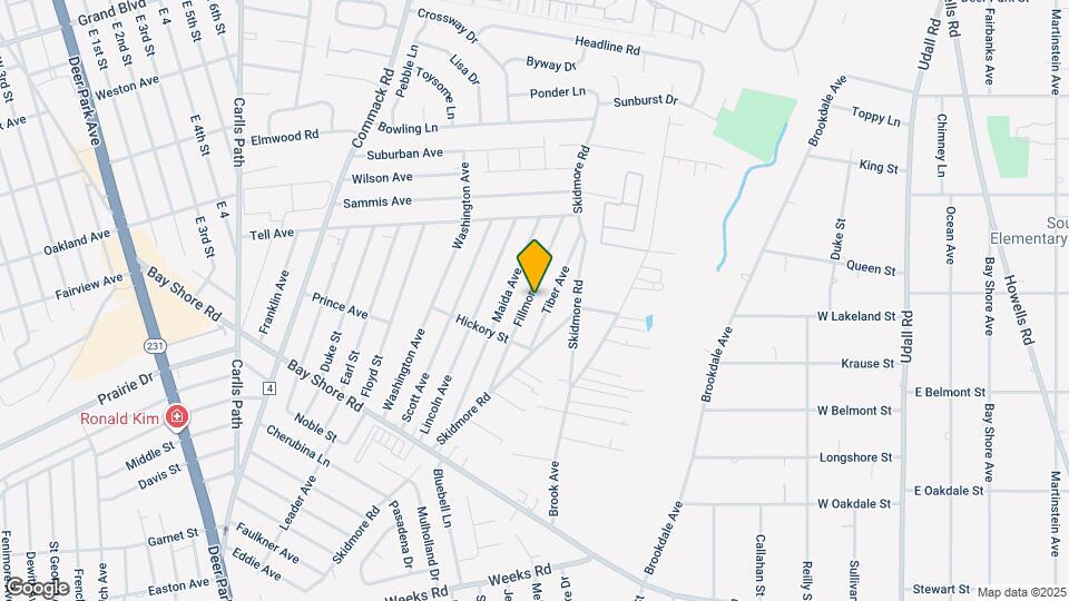75 Fillmore Ave Mapa y Detalles de la Ubicación
