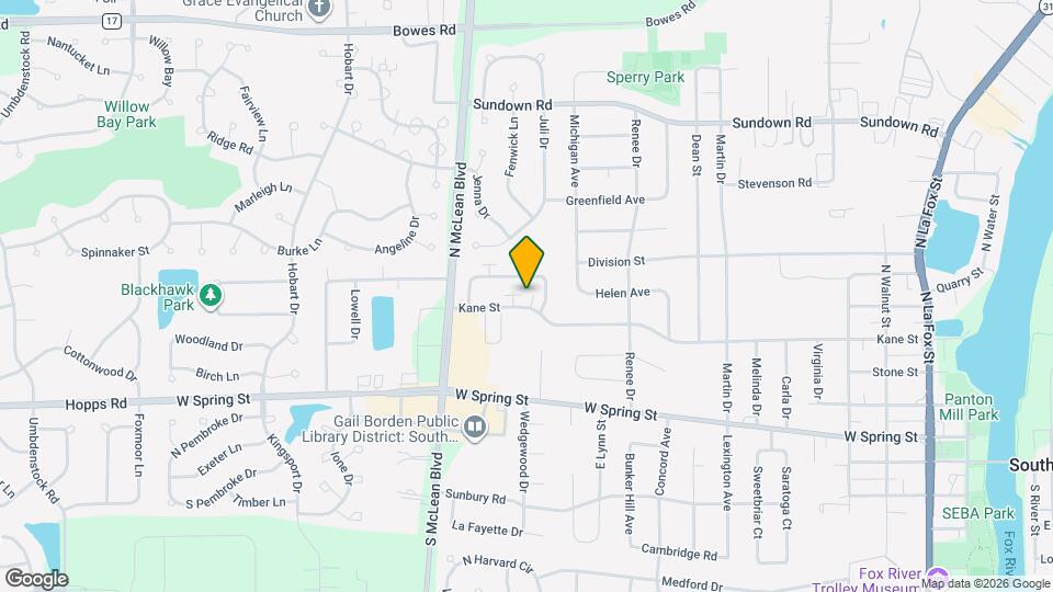 1025 Manchester Ct Map and Location Details