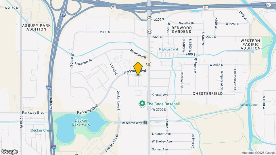 2523 S Lakecrest Dr Map and Location Details