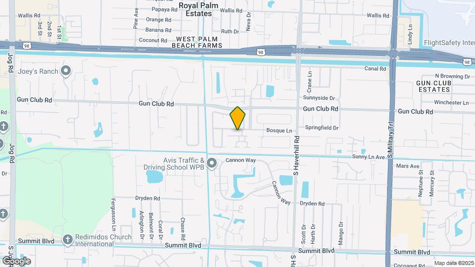 5304 Bosque Ln Map and Location Details