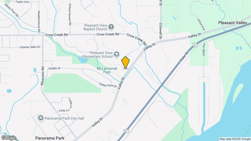 6582 Valley Dr Map and Location Details