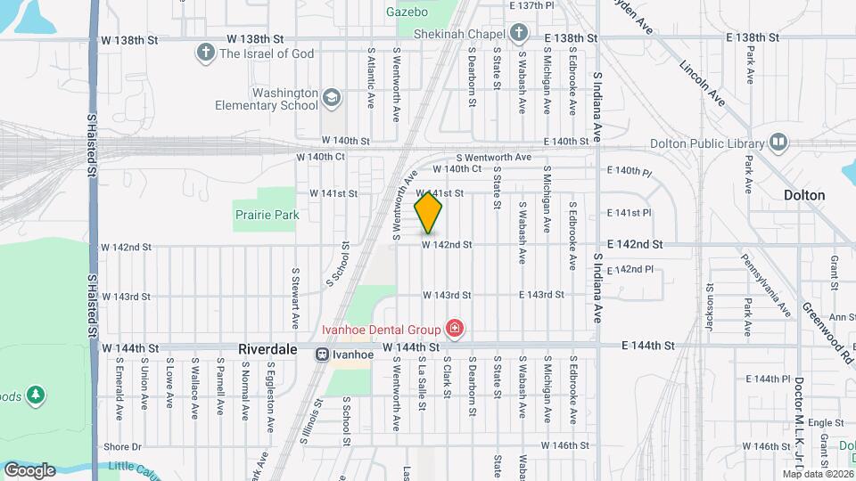 14135 S La Salle St Mapa y Detalles de la Ubicación