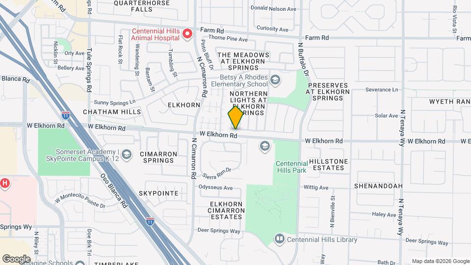 7817 W Falcon Wing Ave Map and Location Details