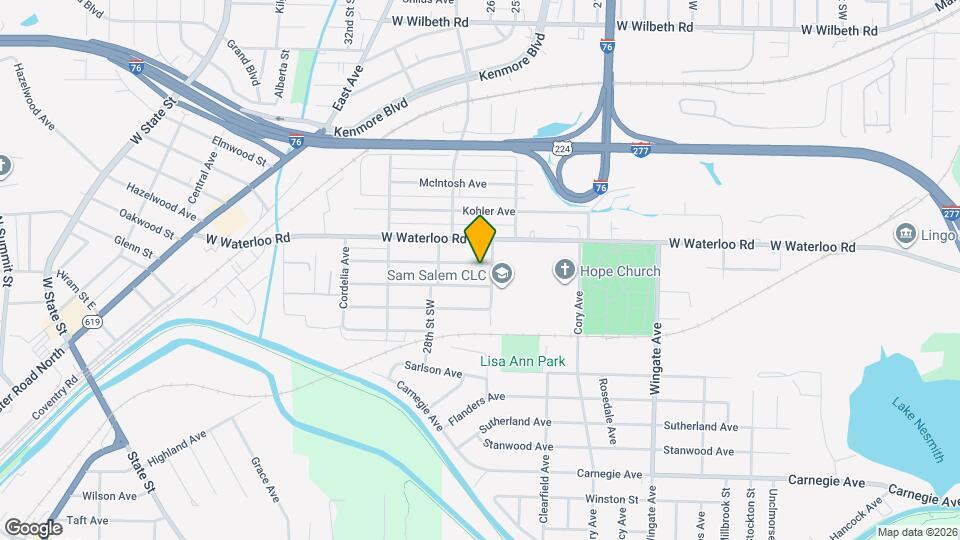 1174 Tampa Ave Map and Location Details