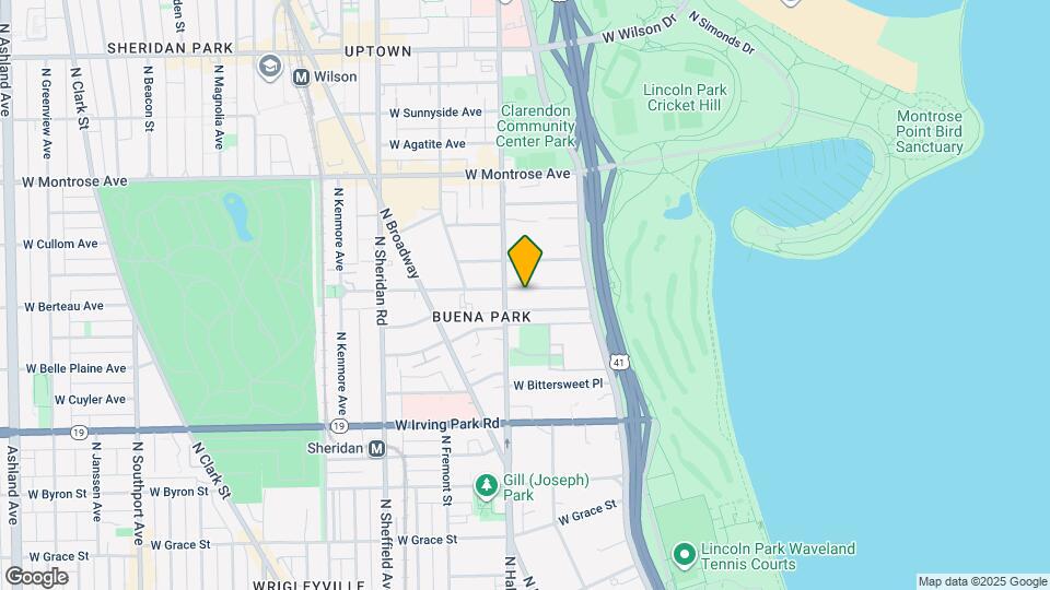 741 W Buena Ave, Unit 304 Map and Location Details