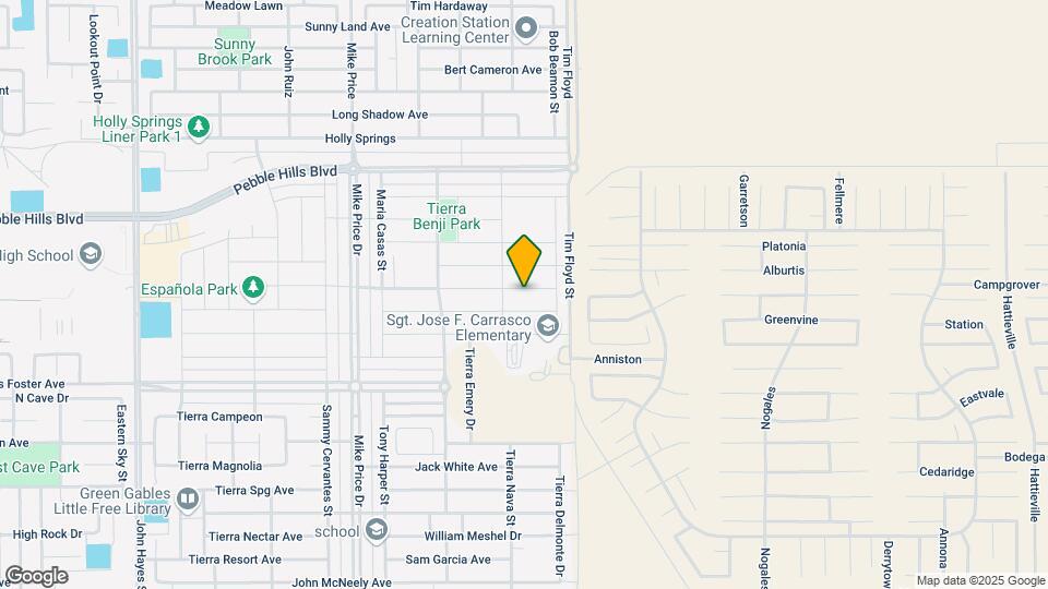 14916 Tierra Coruna Ave Map and Location Details