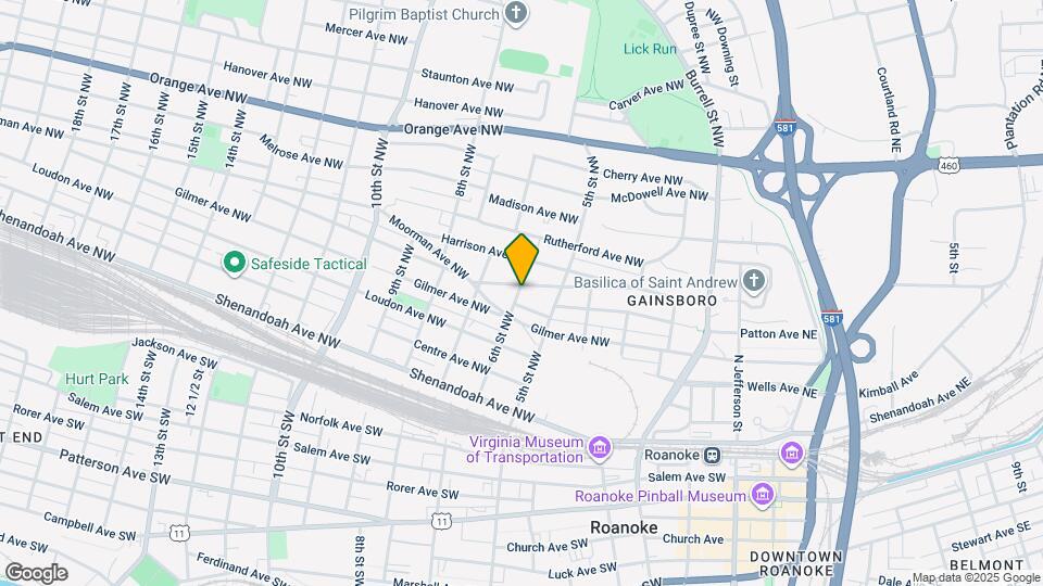 532 Fairfax Ave NW Map and Location Details