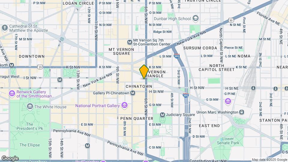 603 I St NW Map and Location Details