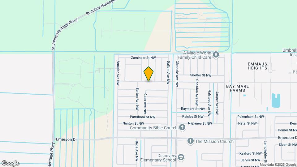 1768 Wake Forest Rd NW Map and Location Details
