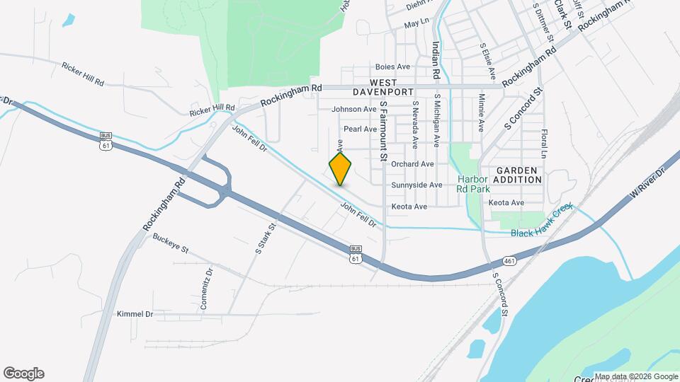 3827 Keota Ave Map and Location Details