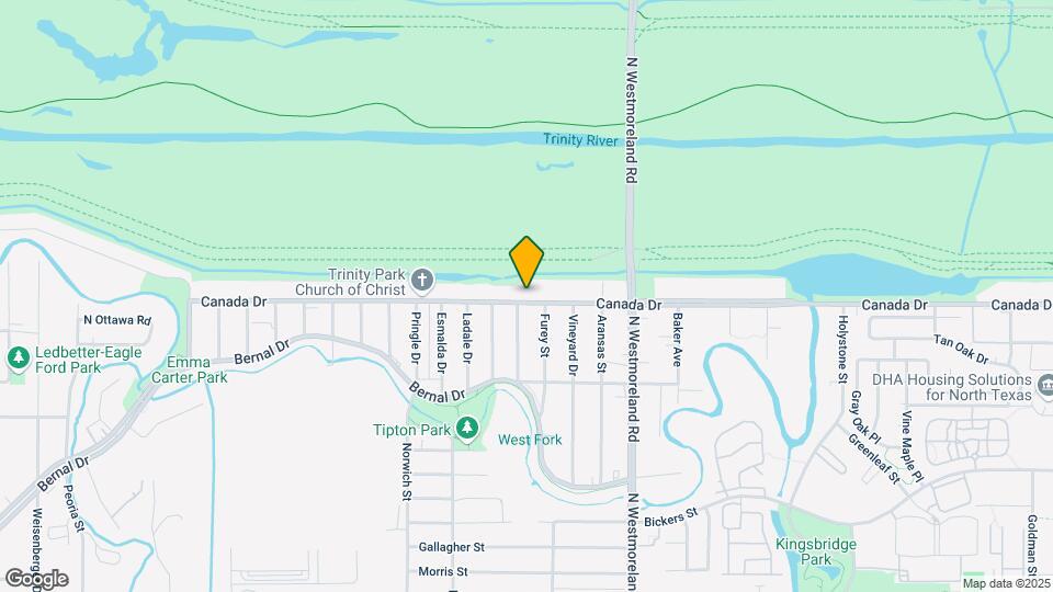 3519 Canada Dr Map and Location Details