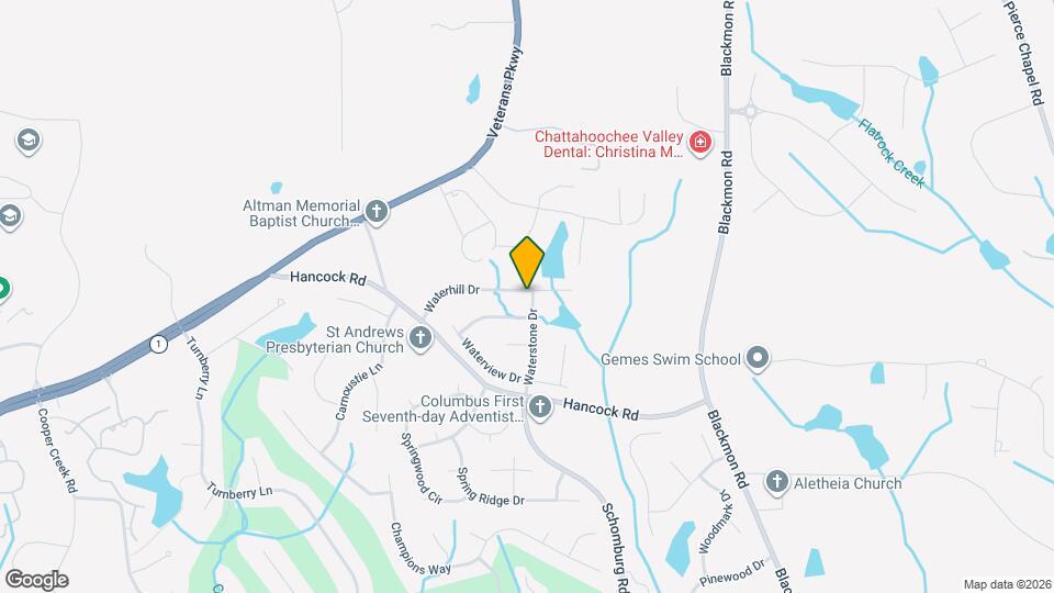 2998 Waterhill Dr Map and Location Details