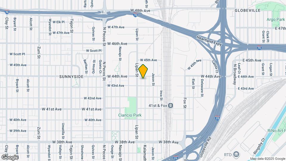 4331 Kalamath St Map and Location Details