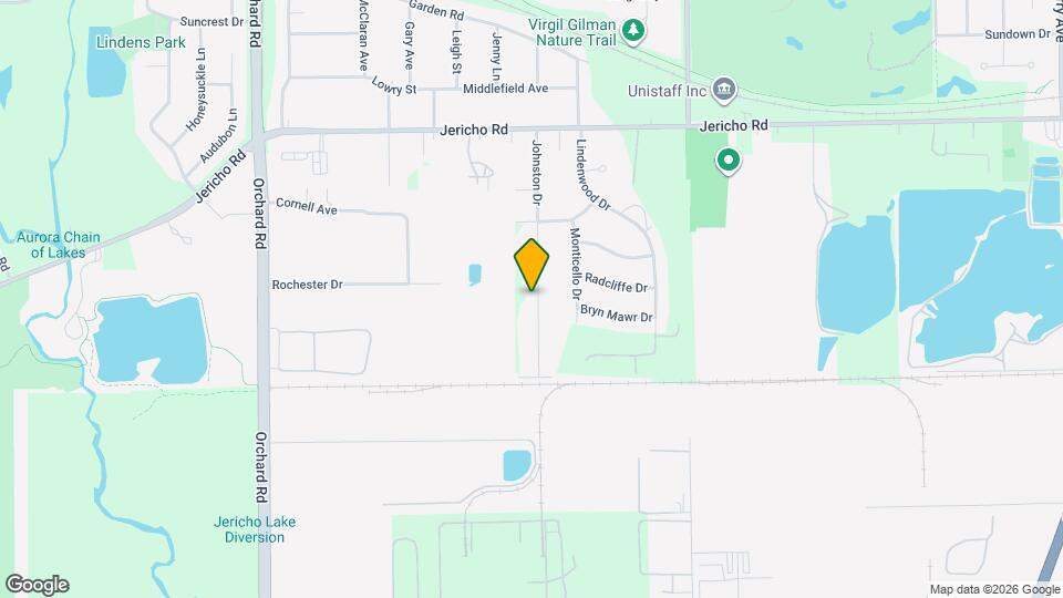 1121 Johnston Dr Map and Location Details