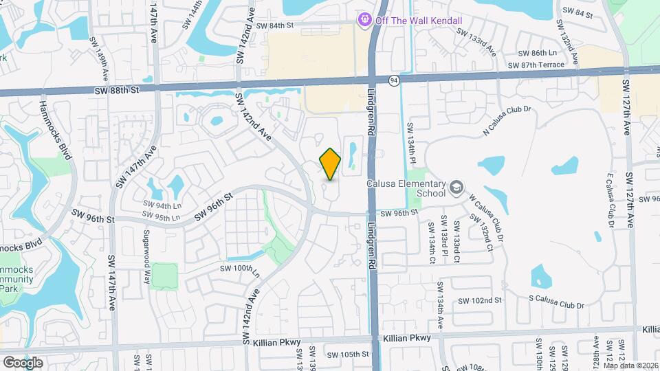 9503 SW 140th Ct Map and Location Details