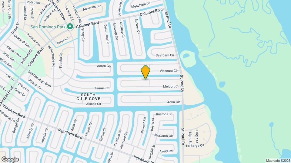 15561 Melport Cir Map and Location Details