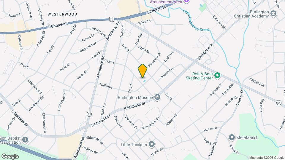 2129 Trail Five Map and Location Details