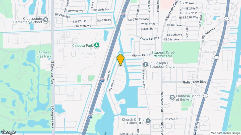 937 SW 34th Ct Map and Location Details