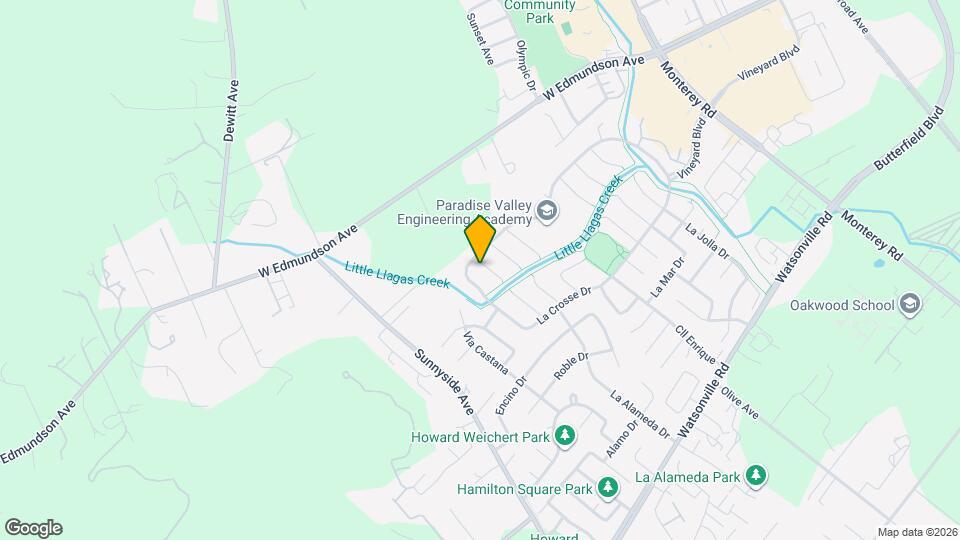 15925 El Pajaro Ct Map and Location Details