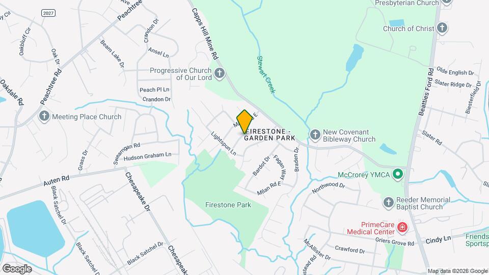 823 Dedmon Dr Map and Location Details