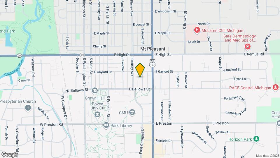 1016 S Arnold St Map and Location Details