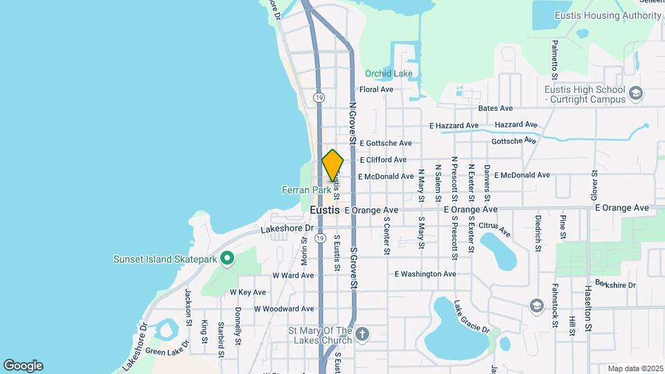 118 N Eustis St Map and Location Details