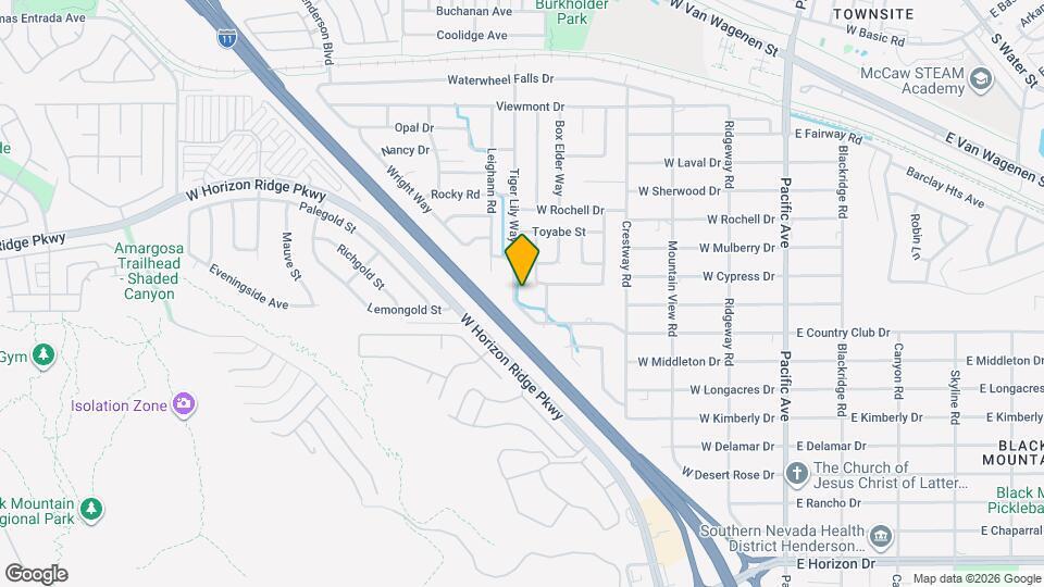 479 Tiger Lily Way Map and Location Details