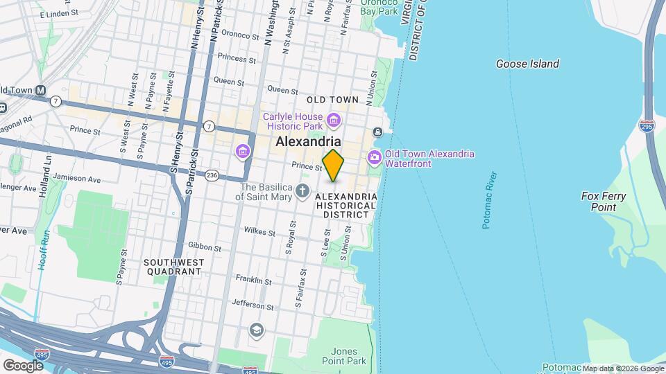 217 S Lee St Map and Location Details