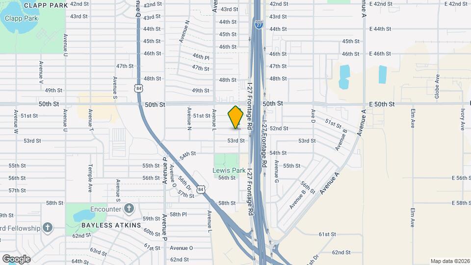 1105 52nd St Map and Location Details