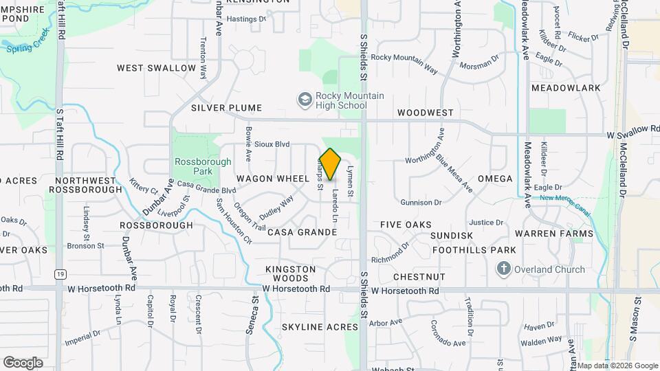 3207 Laredo Ln Map and Location Details