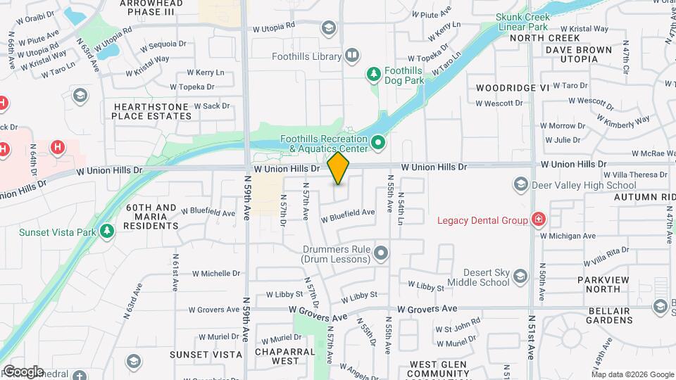 18433 N 56th Dr Map and Location Details