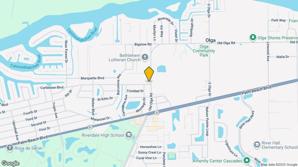 14214 Caribbean Blvd Map and Location Details